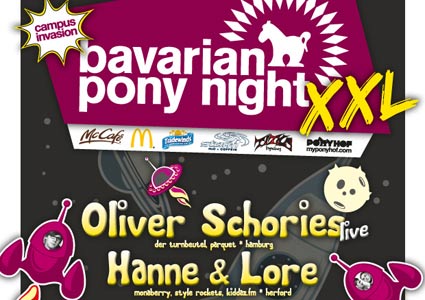 Bavarian Pony Night XXL – Campus Invasion 2013