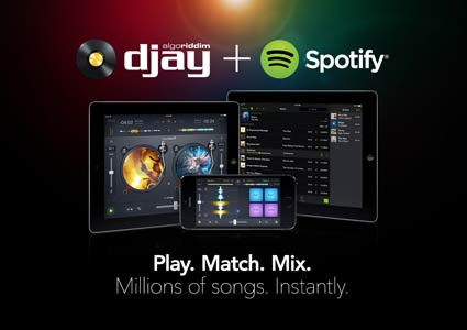 Djay 2 läuft ab sofort mit Spotify