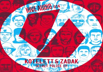 Secret Police EP von Kotelett & Zadak