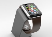 Saat Stand für Apple Watch in Grau